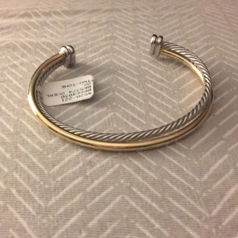 Two tone bracelet